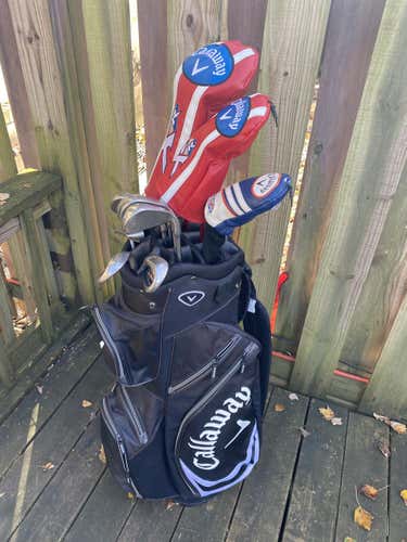 Callaway Complete Golf Clubs Set Regular Flex Left Handed