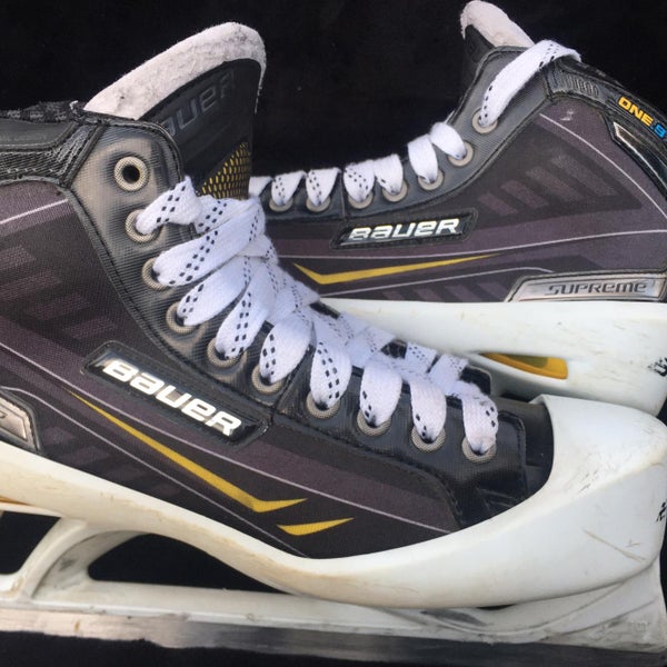 Senior Bauer Supreme One.9 Regular Width Size 10 Hockey Goalie Skates