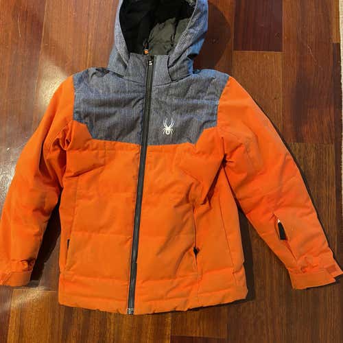 Orange Youth Medium/Large Spyder Jacket