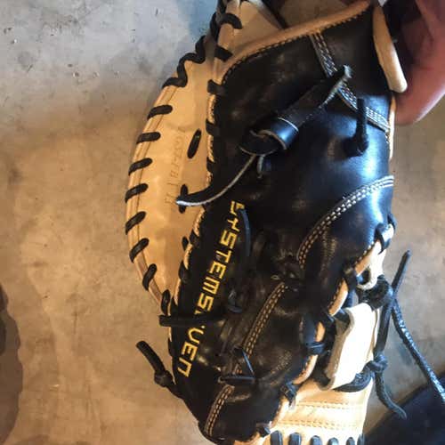 Black Adult First Base System 7 12.5" Baseball Glove