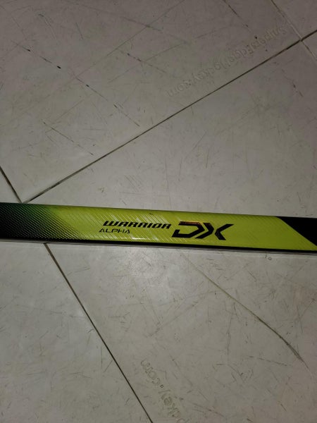 Used Senior Warrior Right Handed Alpha DX Hockey Stick Mid Pattern
