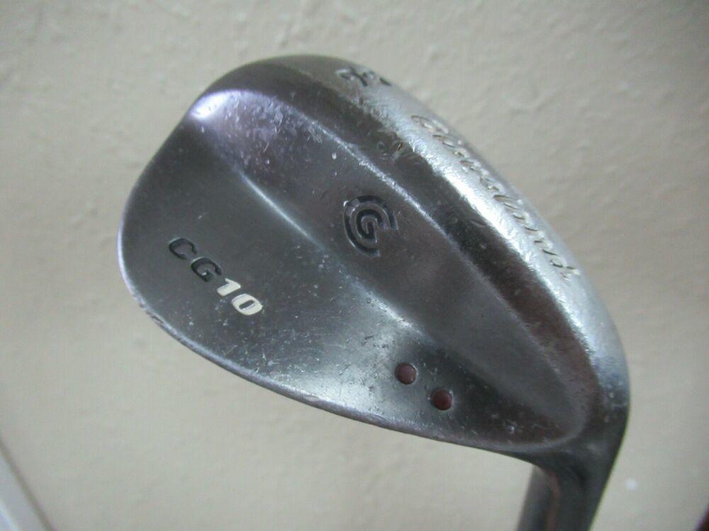 CLEVELAND CG10 56* SAND WEDGE MID BOUNCE FACTORY STEEL WEDGE FLEX 2 DOT