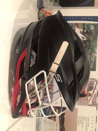 Black Adult Player's Cascade S Helmet