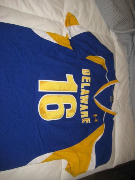 Under Armour Delaware lacrosse men's game jersey XL NEW