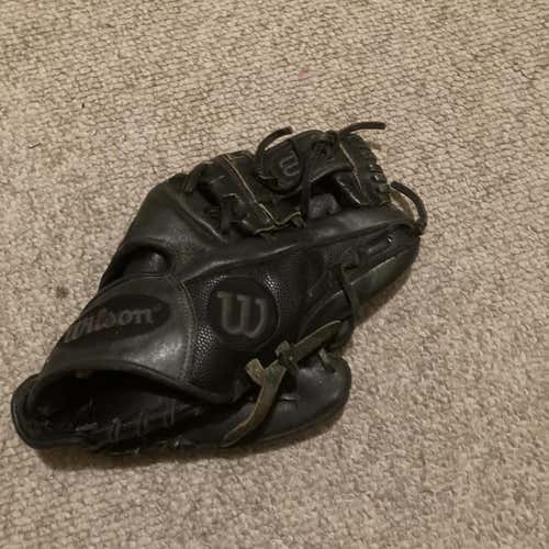 Black High School/College Infield A2000 11.5" Baseball Glove