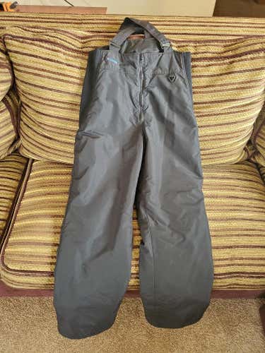 Black Men's Used Medium Columbia Ski Bib