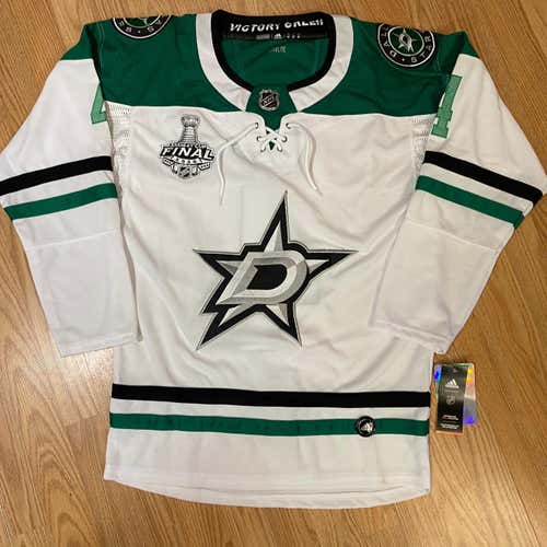 MIRO HEISKANEN #4 Dallas Stars WITH STANLEY CUP PATCH White Replica Adidas Jersey