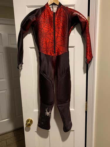 Youth Spyder Padded GS Suit Red 10/12