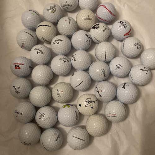 White Used Other 36 Pack (3 Dozen) Balls