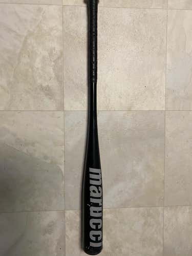 Used High School/College BBCOR Certified Marucci Alloy Black 2 Bat (-3) 29 oz 32"
