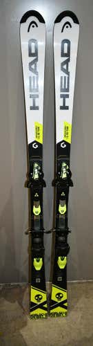 used HEAD 150 i.SL RD Team skis FISCHER Z11 bindings slalom race Z 11
