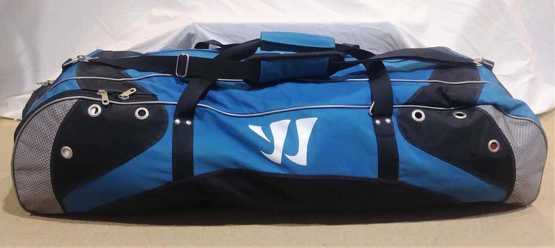 Warrior Blackhole Lacrosse Bag - Custom - Coloumbia Blue/Gray/Black