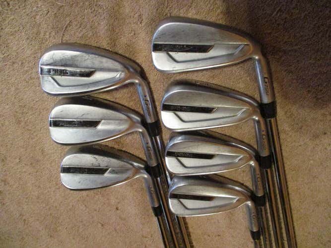 Ping G700 5-PW,UW True Temper XP 95 Regular RH  ( +1/2" long and 1* Upright )
