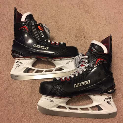 Senior Bauer Vapor 1X 2.0 Extra Wide Width Pro Stock Size 6.5 Hockey Skates