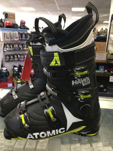 Brand New $399 Men’s Adult Size 11 Atomic HAWX PRIME 100 Ski Boots. Mondo 29