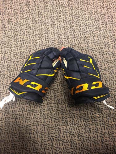 Blue Senior CCM JetSpeed FT390 14" Gloves