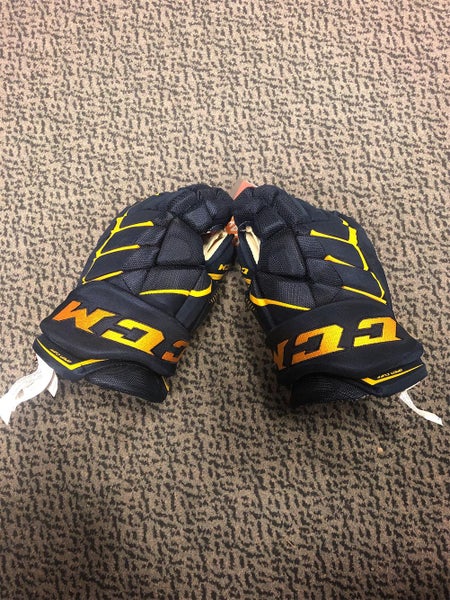 Blue Senior CCM JetSpeed FT390 14"  Gloves