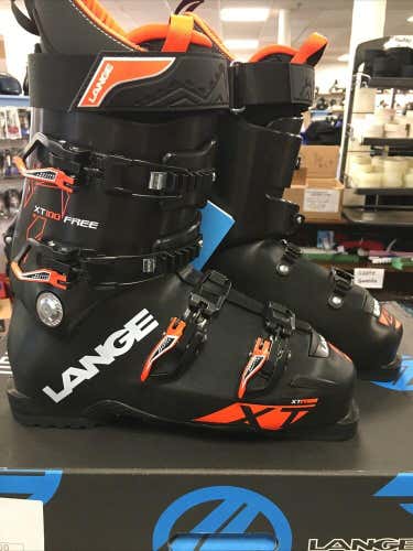 Brand New Men’s Size 10.5 Lange XT 100 FREE Ski Boots. Retail $349.99