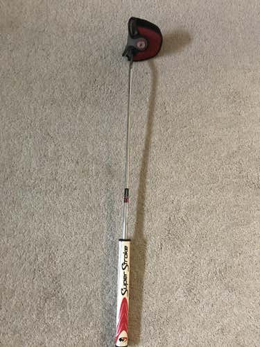 Used Men's Odyssey Right Handed Mallet White Hot 2-Ball Putter