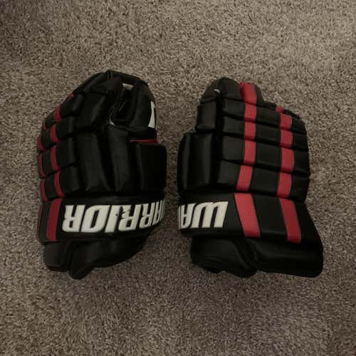 Black/Red “Leather” Warrior 13"  Gloves