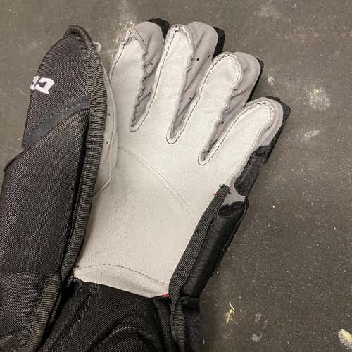 Black Senior CCM HG12 14" Pro Stock Gloves