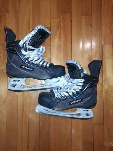 Senior Used Bauer Supreme ONE70 Hockey Skates Extra Wide Width Size 8.5