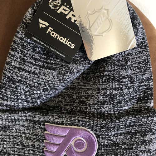 Philadelphia Flyers Fanatics Hockey Fights Cancer Knit