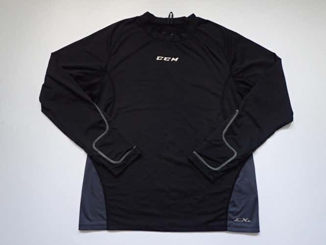 Toronto Maple Leafs Pro Stock Ice Hockey Player Coach Rink Shirt CCM Cut Resistant Long Sleeve