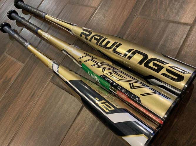 2020 Rawlings Threat -12 Baseball Bat ~ 28/16 USA Stamp ~ New w/ Warranty OBO