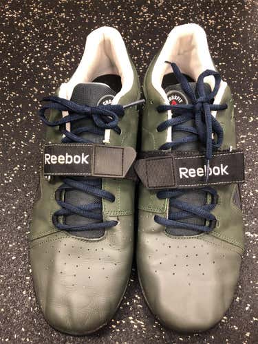 Green Men's Size 13 (Women's 14) Reebok Shoes