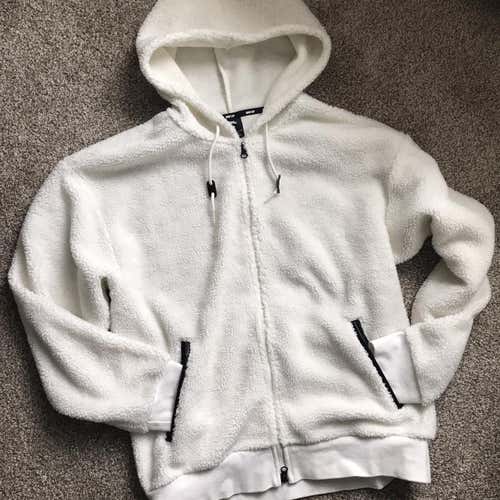Nike SB Mens White Sherpa Skate Hoodie