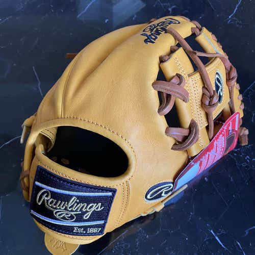 New Rawlings Heart of the Hide Francisco Lindor Pattern 11.75" Baseball Glove - PROFL12-2GT