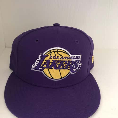 Los Angeles Lakers Purple New Era Fitted 7 1/4 Hat