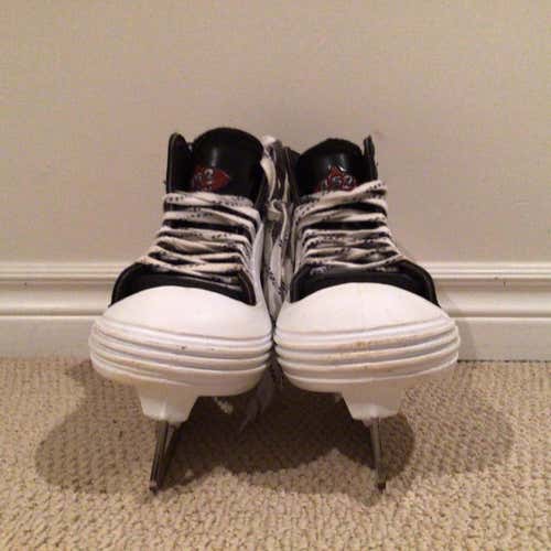 Vintage CCM Tacks 452 Senior Goalie Skates Size 9.5