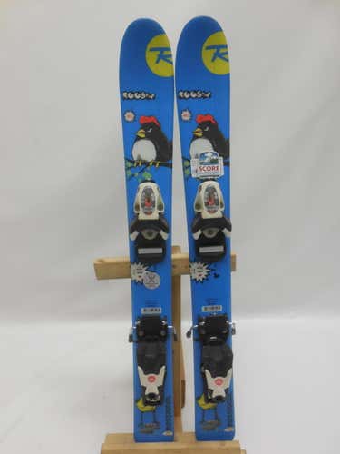 Kid's Rossignol Roostie 80 Skis With Bindings