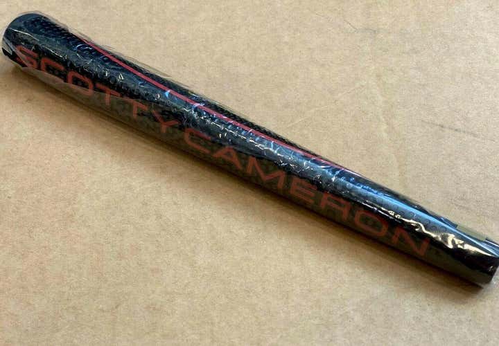 Scotty Cameron Matador Black/Red Standard Putter Grip Standard 58R NEW #16281