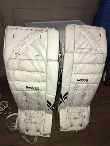 Used 32" Reebok L9 Goalie Leg Pads