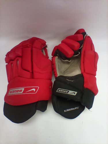 Used Bauer 15" Ice Hockey Gloves