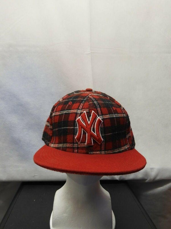 New Era 59Fifty New York Yankees 7-5/8 Custom Spray Paint Brains Baseball Cap Rare