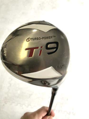 Turbo-Power Ti9 Used (TaylorMade replica) Men’s RH Regular Flex 9.5 Loft