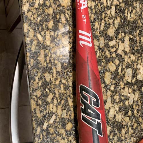 Kid Pitch (9YO-13YO)  Alloy Cat USA (-10) 17 oz 27" Bat