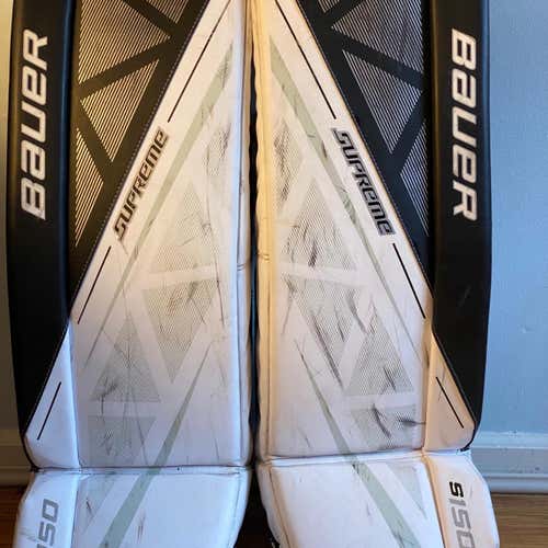 Junior 30" Bauer Supreme S150 Goalie Leg Pads