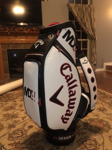 White Unisex Callaway Tour Staff Bag