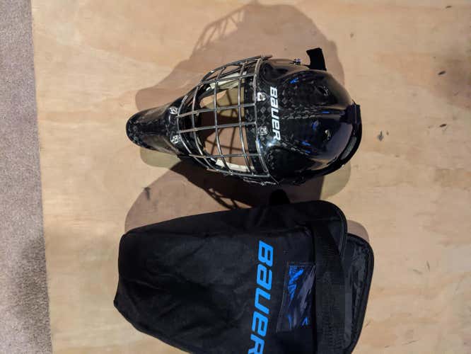 Used Senior Bauer 960XPM Goalie Mask excellent condition