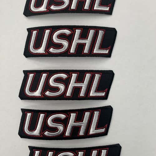 5 Pack - USHL Embroidered Patch - Multiple Available- CanBundle To Meet Your Needs.