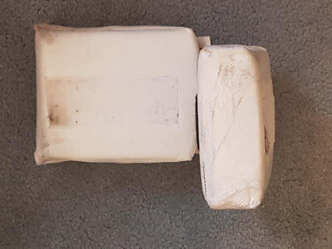 Used Goalie Knee Blocks for goalie pads