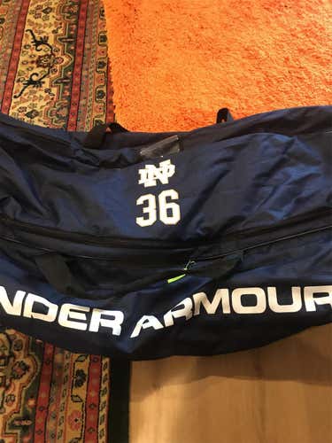 Team Issued* Notre Dame Barely Used Under Armour Bag