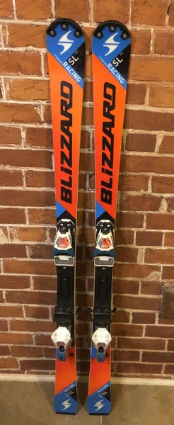 Blizzard Titanium Racing SL 143cm Skis With Marker Bindings