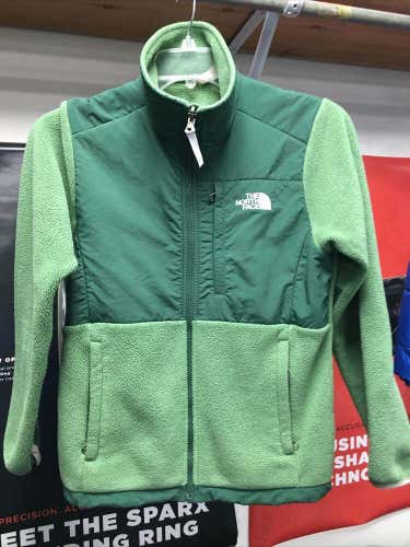 Women’s Size Small The North Face Fleece Winter Jacket. Green