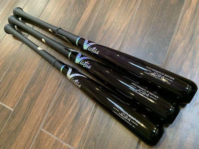 2021 Victus Pro Reserve Series JC24 Hard Gloss Maple Wood Bat - 31" Cupped End